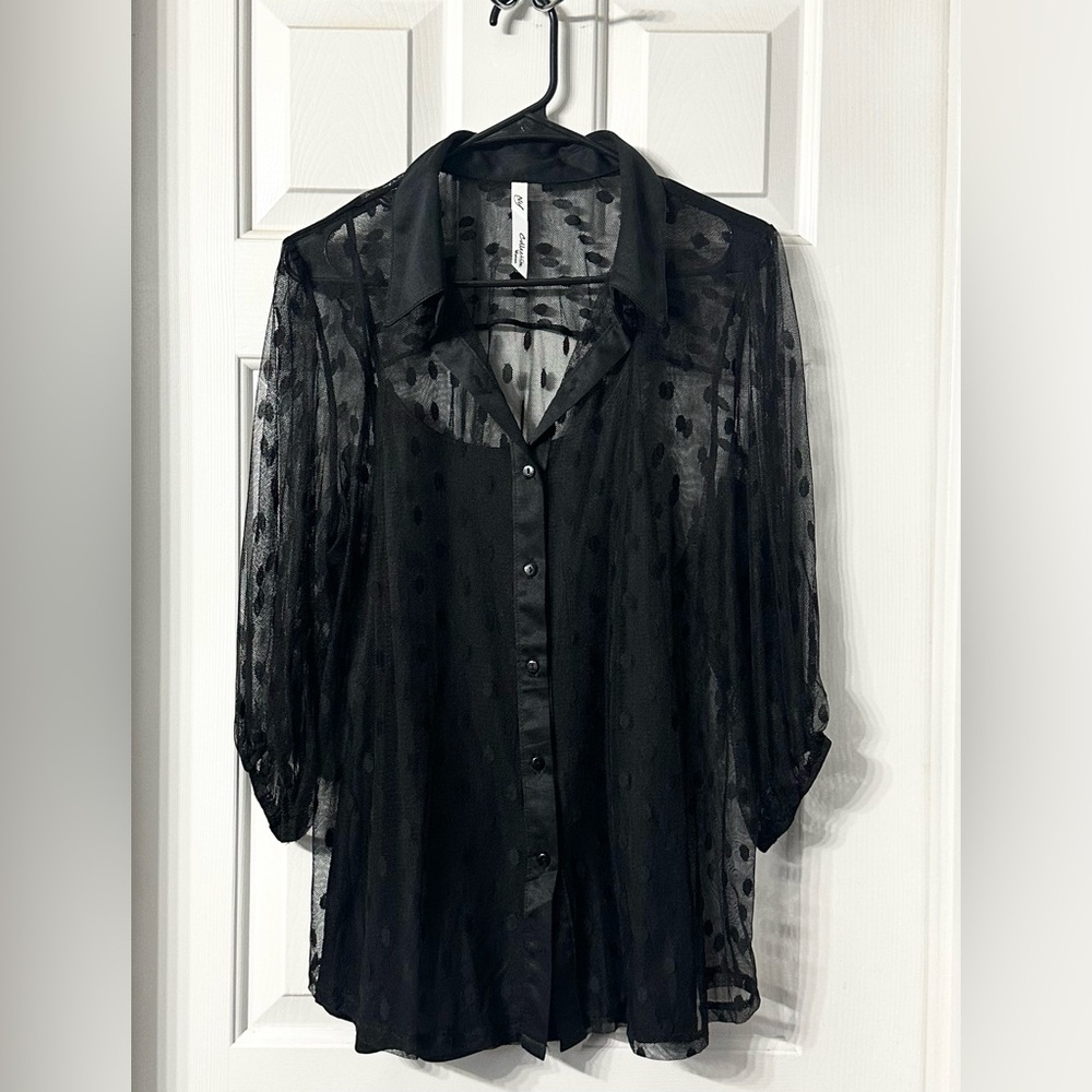 NY Collection - 2 Piece Blouse